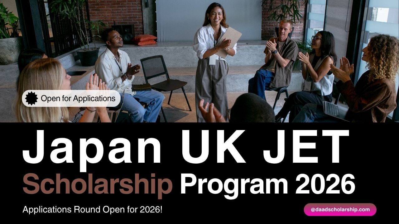 Japan UK JET Scholarship Programme 2026 Open