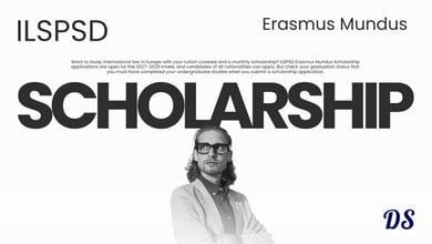 ILSPSD Erasmus Mundus Scholarship 2027–2029 Open Easy Application Method
