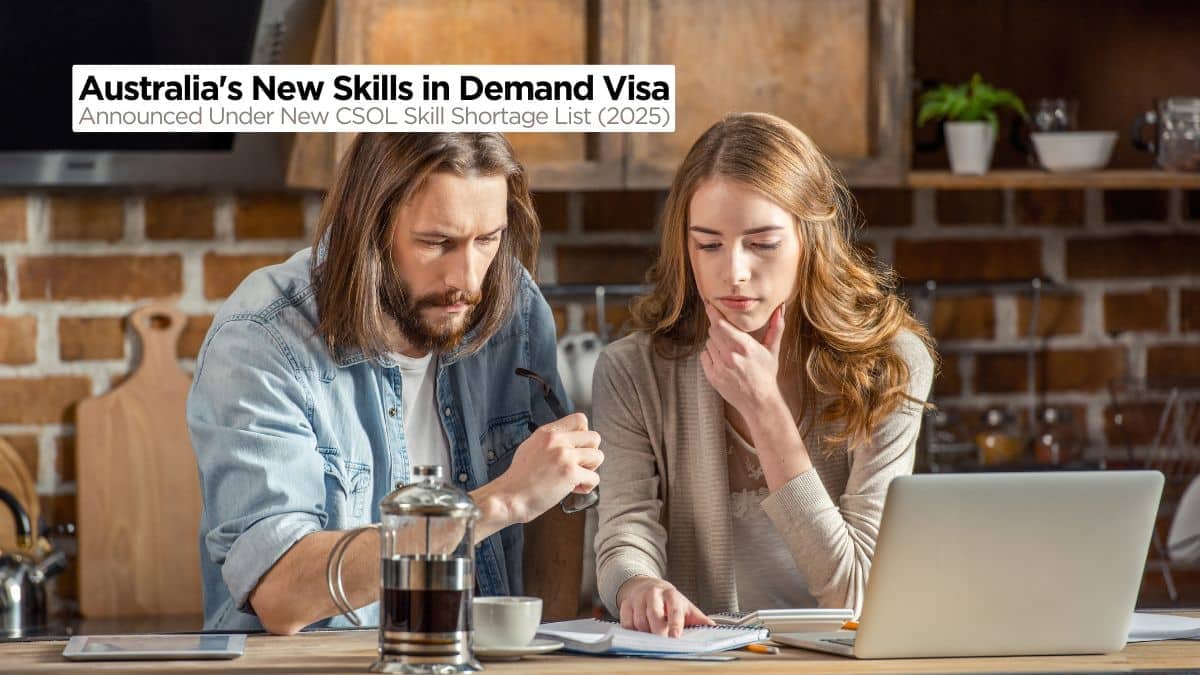 Australia Announced Skills in Demand Work Visa for 2025 - Check Requirements and Eligibility