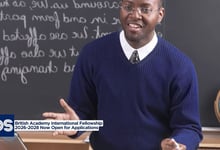 British Academy International Fellowship 2026-2028 Now Open for Applications