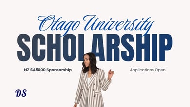 University of Otago Academic Excellence Scholarship 2027 With NZ$45,000 in Support