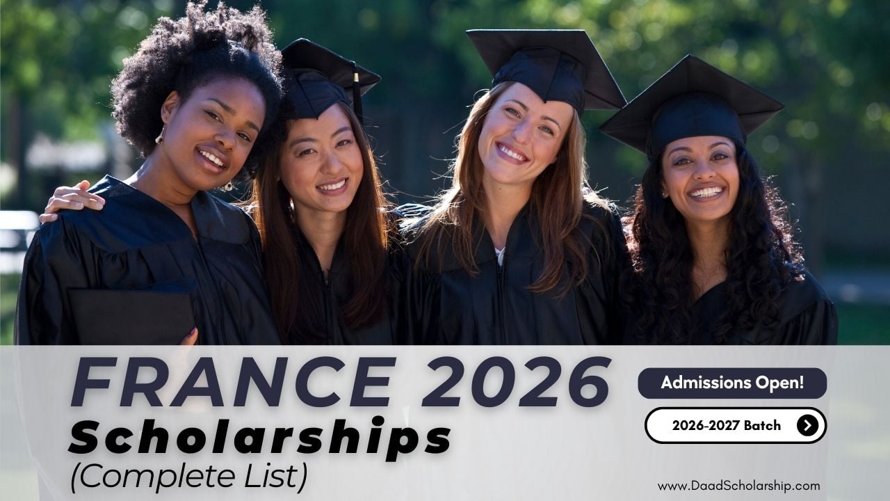 List of Fully Funded Scholarships in France 2026 for International Students