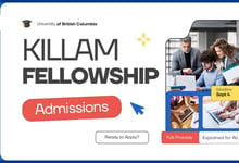 UBC Killam Fellowship 2027 Open With Easy Application Process