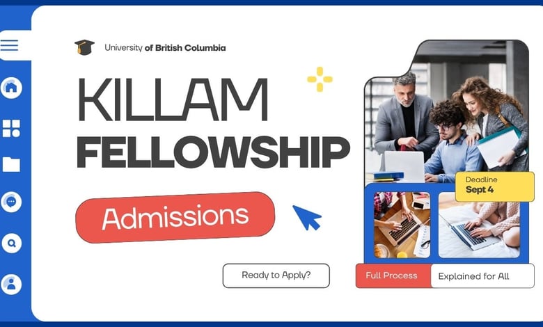 UBC Killam Fellowship 2027 Open With Easy Application Process