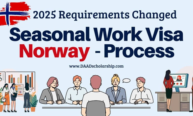 Norway Seasonal Work Visa 2025 Application Process and Requirements