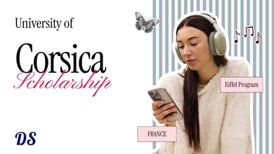University of Corsica Eiffel Scholarship 2027 Pre-application Deadline 27 November 2026