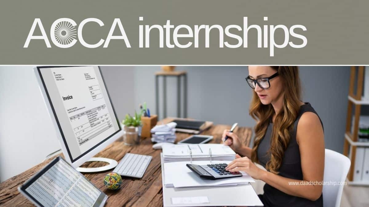 ACCA Internships Open for applications