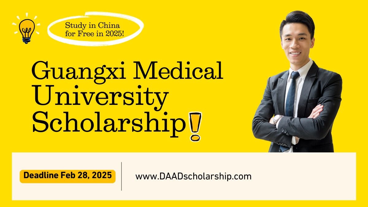 Guangxi Medical University Scholarship 2025 Open