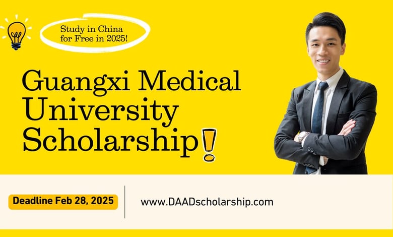 Guangxi Medical University Scholarship 2025 Open
