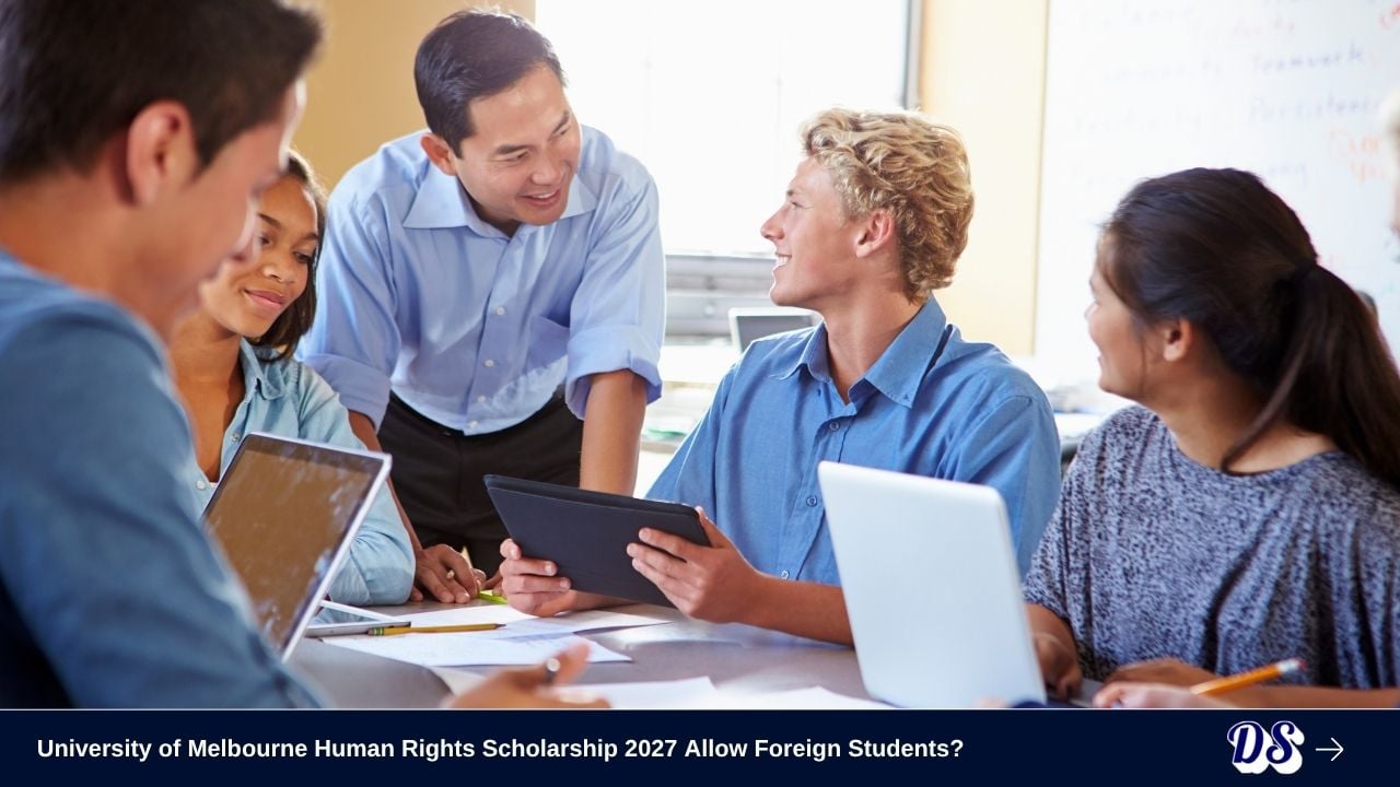 University of Melbourne Human Rights Scholarship 2027 Allow Foreign Students
