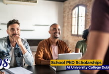 School PhD Scholarship 2026 at University College Dublin Ireland