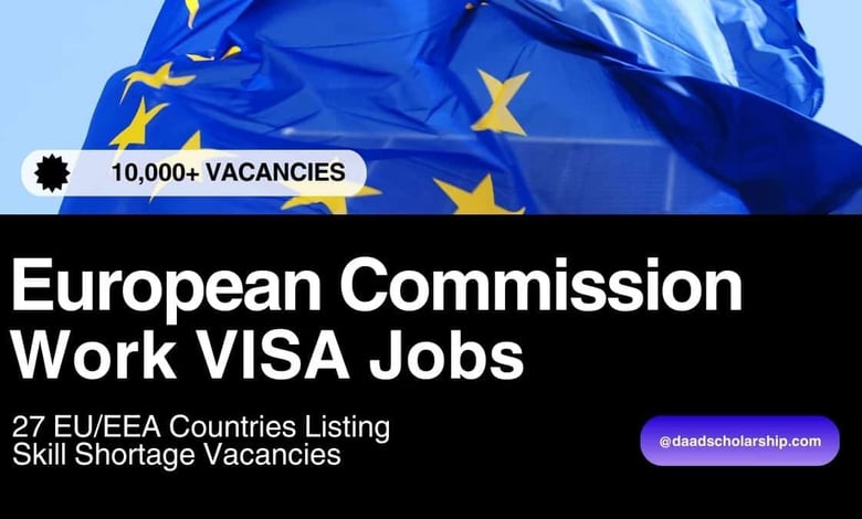European Commission Work VISA Jobs 2024 from 27 Countries
