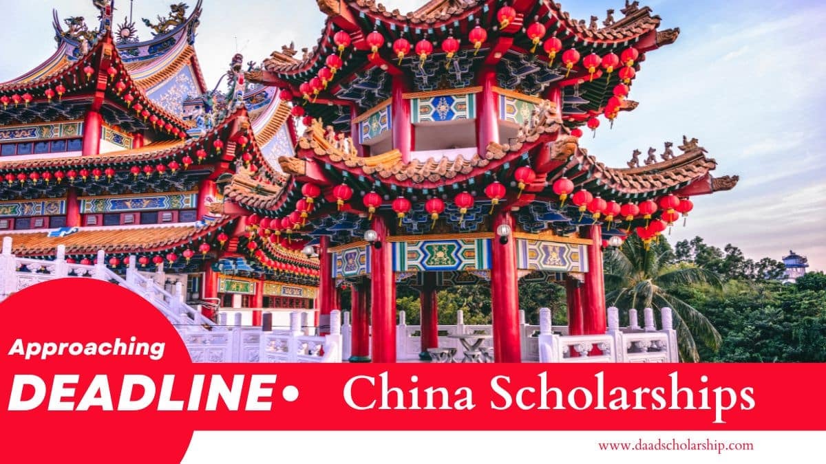 Chinese Scholarships Approaching Deadlines in July and August 2024