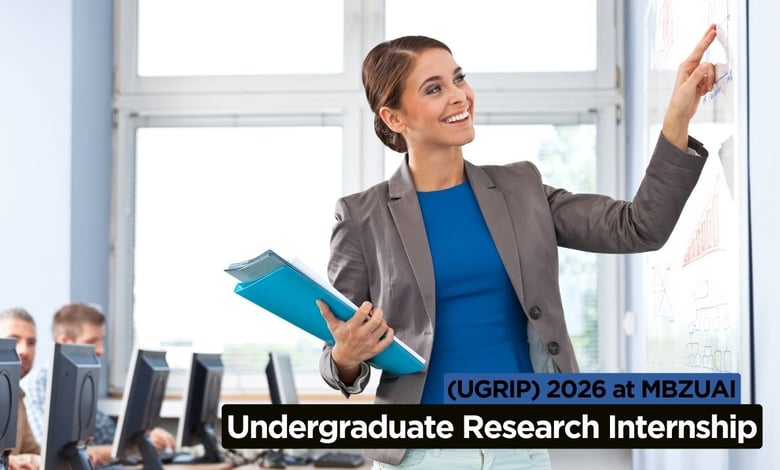 Undergraduate UGRIP Research Internship 2026 at MBZUAI