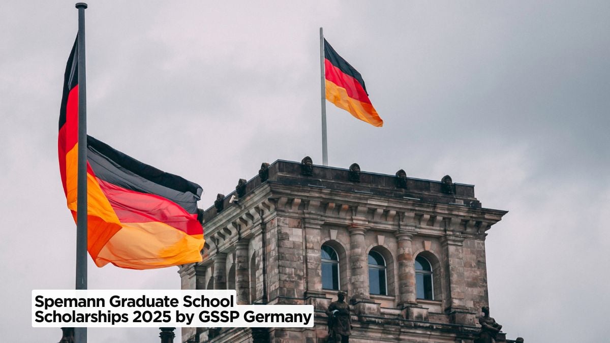 Spemann Graduate School Scholarships 2025 by GSSP Germany