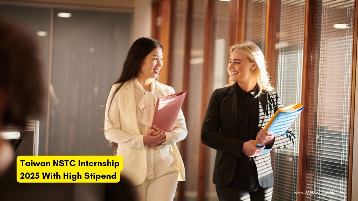 Taiwan NSTC Internship 2025 for International Students With High Stipend