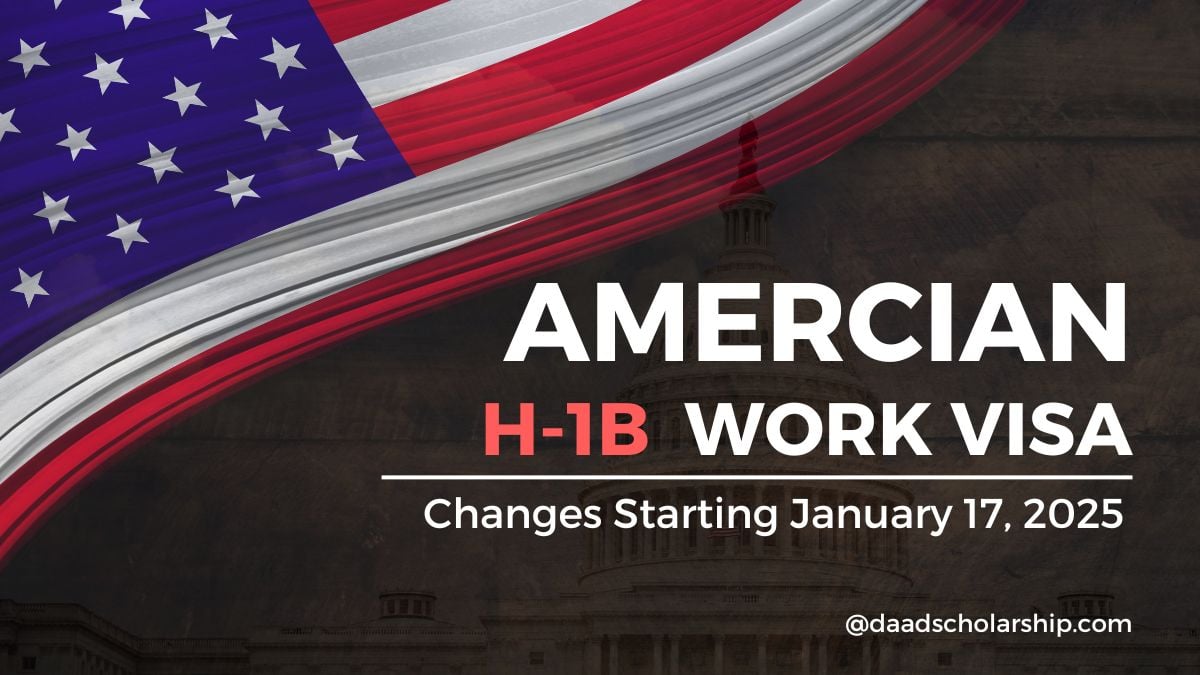 USA H-1B Work Visa Changes Taking Effect on January 17, 2025