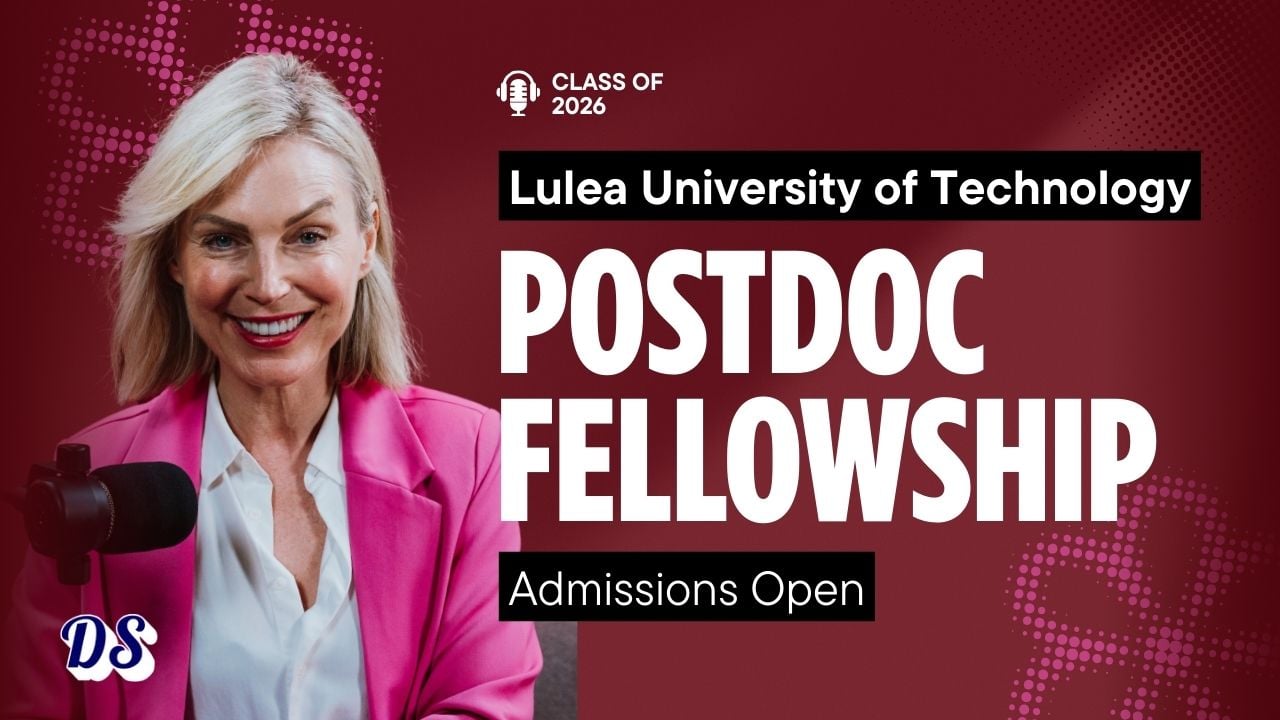 Lulea University of Technology MSCA Postdoctoral Fellowships 2026