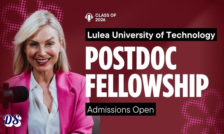 Lulea University of Technology MSCA Postdoctoral Fellowships 2026