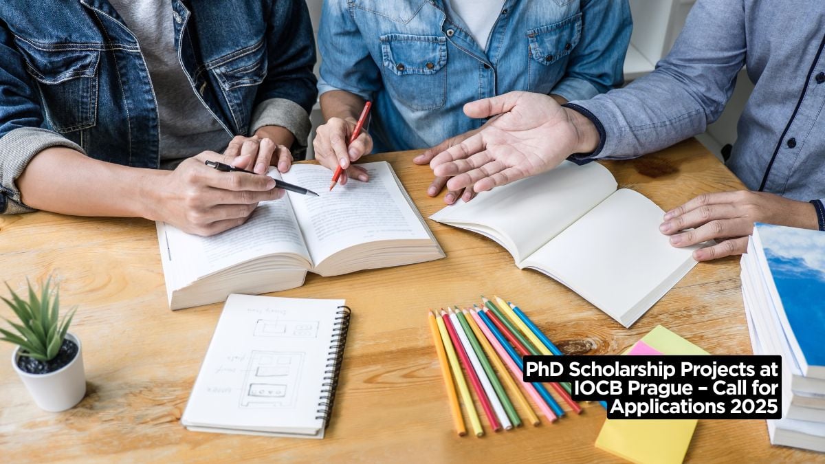PhD Scholarship Projects at IOCB Prague – Call for Applications 2025
