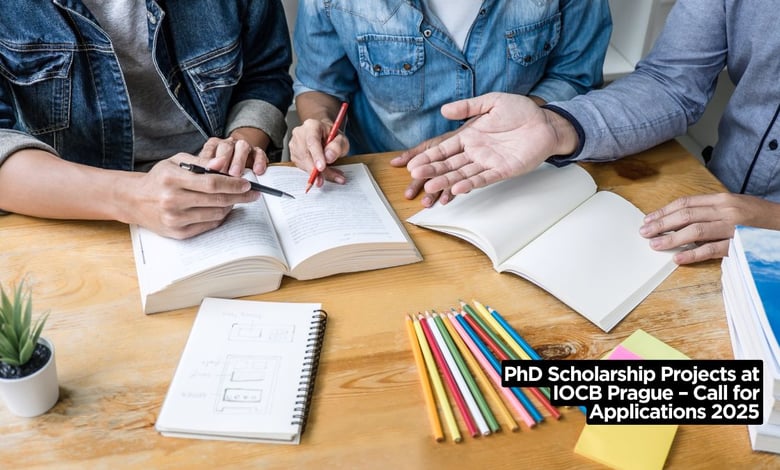PhD Scholarship Projects at IOCB Prague – Call for Applications 2025