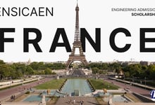 ENSICAEN France Engineering Scholarship 2027 Open on Campus France Eiffel Funding