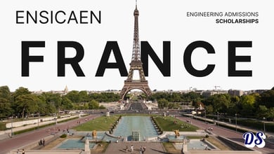 ENSICAEN France Engineering Scholarship 2027 Open on Campus France Eiffel Funding