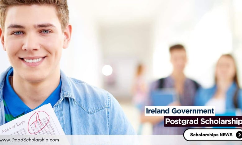 Ireland Government Postgrad Scholarship Open With Deadline October 10, 2024