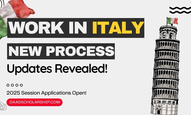 Italy Work Visa 2025 New Application Process and Requirements