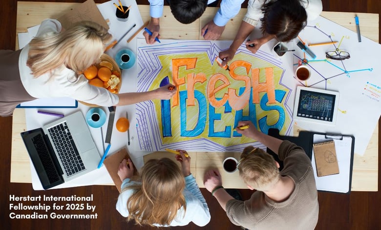 Herstart International Fellowship for 2025 by Canadian Government