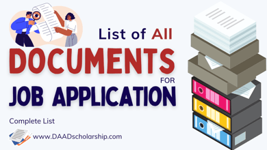 Documents Required for Job Applications in 2026