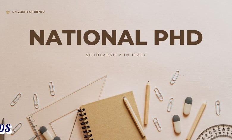 Italy National PhD 82 Scholarships 2027 Open at University of Trento