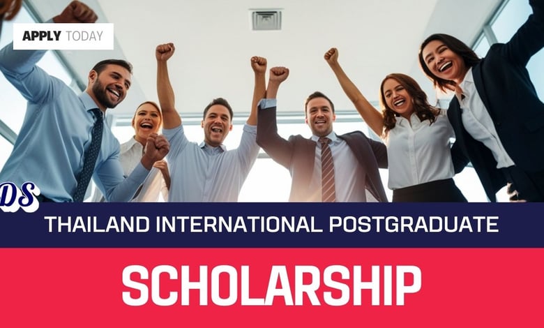 Thailand International Postgraduate Scholarship Programme (TIPP) 2026 Open