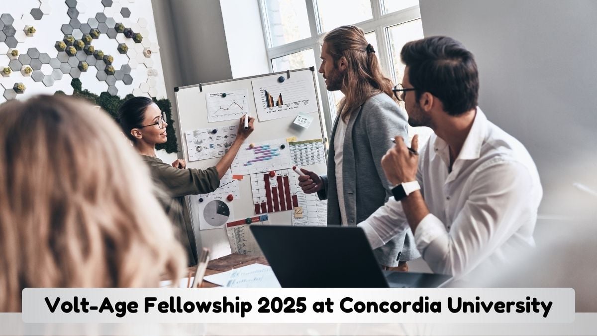 Volt-Age Doctoral Fellowship 2025 at Concordia University