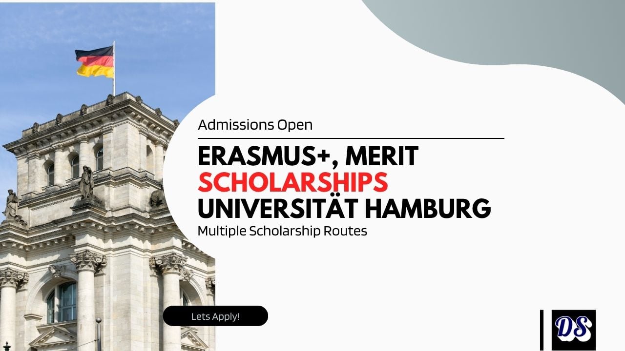 Erasmus+, Deutschlandstipendium, Merit Fully-funded Scholarships 2027 Open at Universität Hamburg