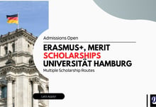 Erasmus+, Deutschlandstipendium, Merit Fully-funded Scholarships 2027 Open at Universität Hamburg