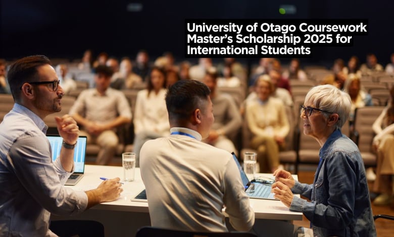 University of Otago Coursework Master’s Scholarship 2025 for International Students
