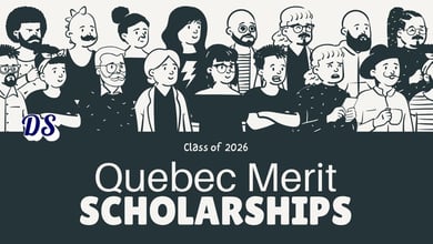 Quebec Merit Scholarship 2026 for Foreign Students With $35,000 Funding in Canada