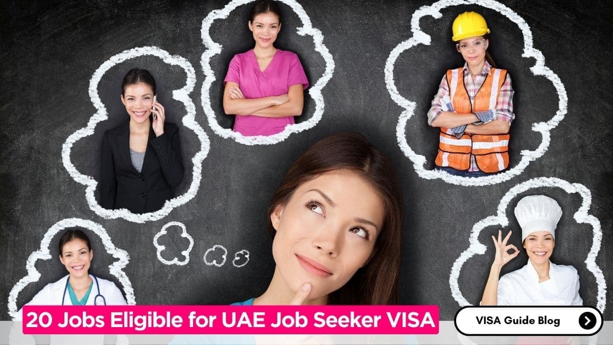 List of 20 Jobs Eligible for UAE Job Seeker Visit Visa in 2025