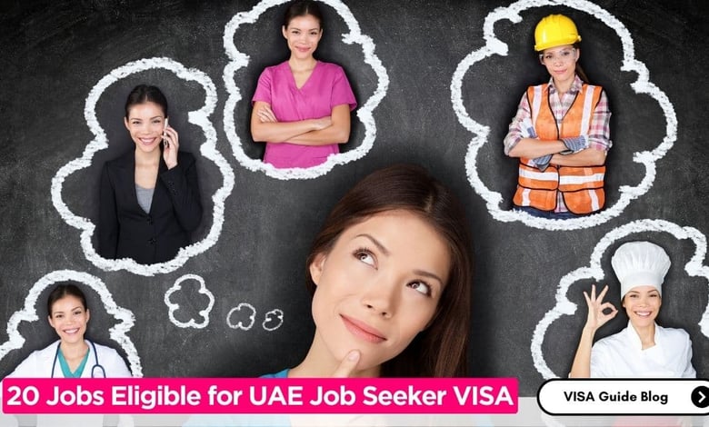 List of 20 Jobs Eligible for UAE Job Seeker Visit Visa in 2025
