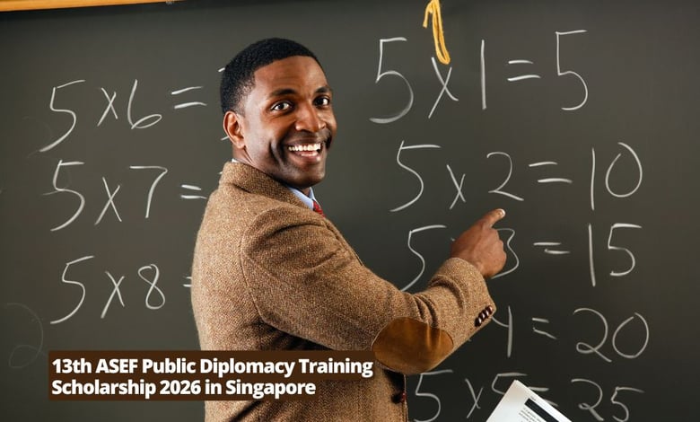13th ASEF Public Diplomacy Training Scholarship 2026 in Singapore