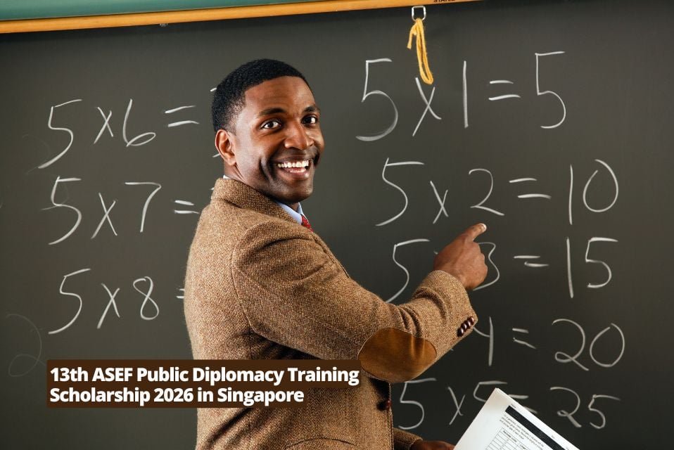 13th ASEF Public Diplomacy Training Scholarship 2026 in Singapore