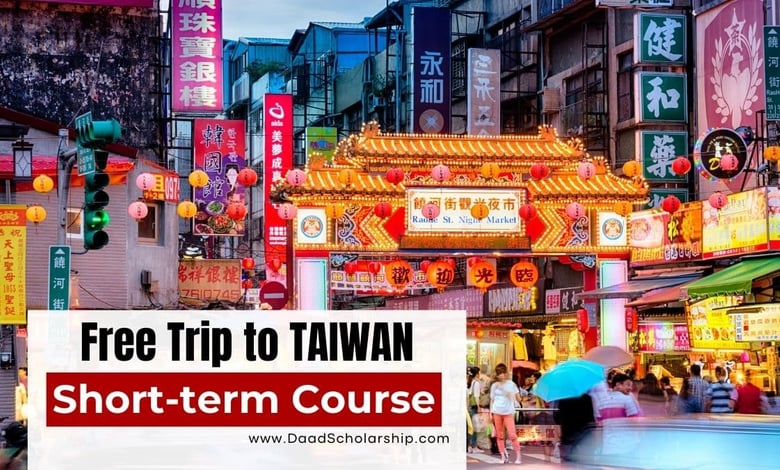 Free Trip to Taiwan for Students Short-Term Study Program at NTUT