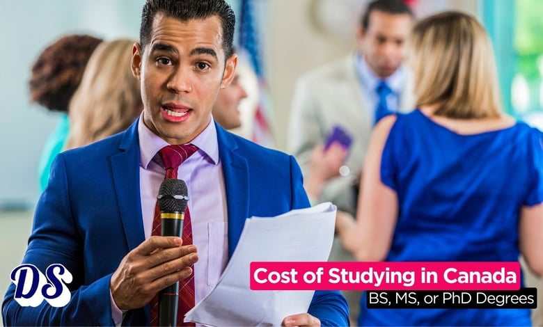 Cost of BS, MS, PhD Admissions in Canada for 2026-2027 Intakes