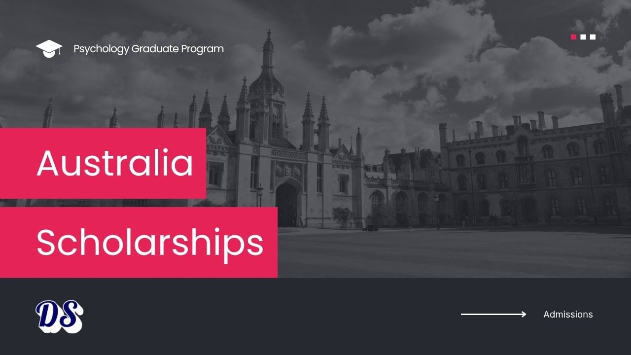 Australia Psychology Graduate Scholarships 2027 Open