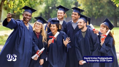 David Irvine Postgraduate Scholarship 2026 Open