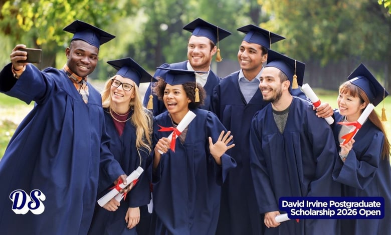 David Irvine Postgraduate Scholarship 2026 Open