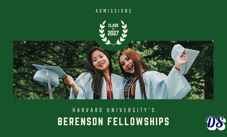 Harvard University’s Berenson Fellowship 2027–2028 5 Application Steps