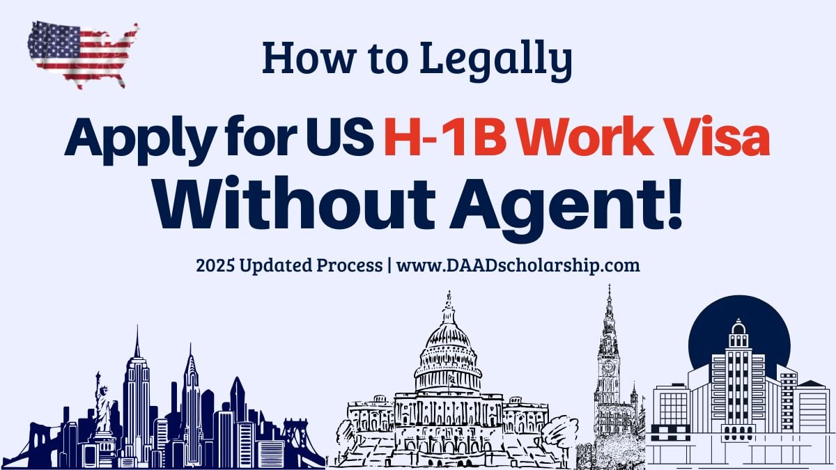 Legally Process US H-1B Work Visa Without an Agent in 2025