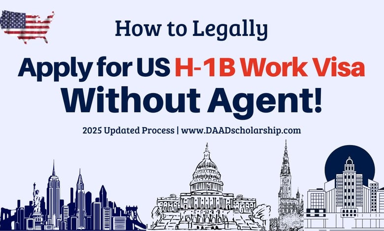 Legally Process US H-1B Work Visa Without an Agent in 2025